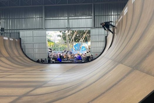 SP inaugura primeiro half pipe público