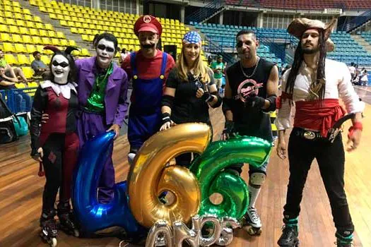 Poliesportivo recebe festa de Halloween e Corujão do Patins neste fim de semana