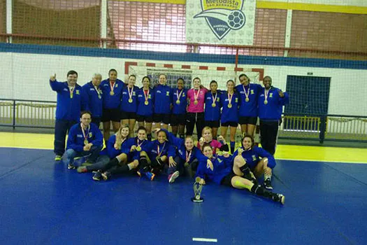 Handebol e ginástica artística de Santo André conquistam ouro