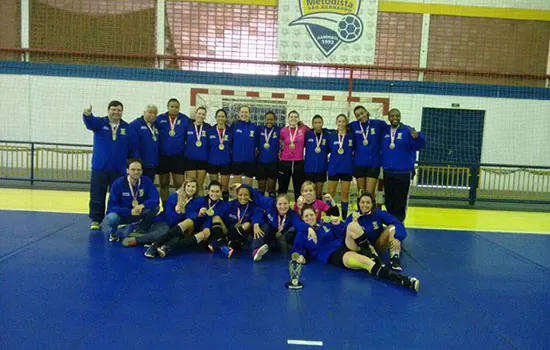 Handebol e ginástica artística de Santo André conquistam ouro