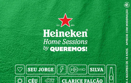 Heineken® e Queremos! apresentam “Heineken® Home Sessions by Queremos!” _x000D_