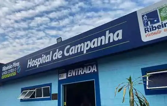 Hospital de Campanha de Ribeirão Pires pode fechar dia 10 de março