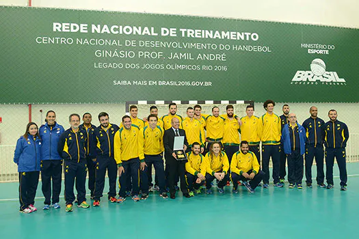 Centro Nacional de Desenvolvimento do Handebol é inaugurado