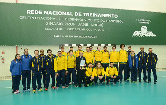 Centro Nacional de Desenvolvimento do Handebol é inaugurado