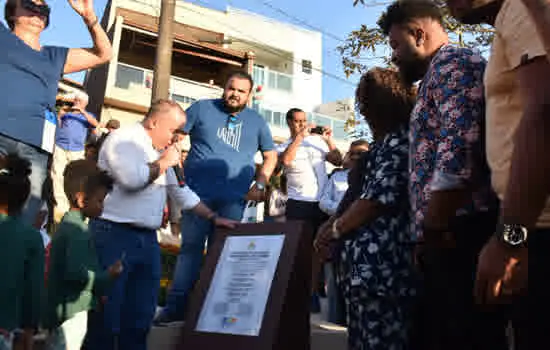 Prefeitura de Ribeirão Pires inaugura Praça na Vila Marquesa