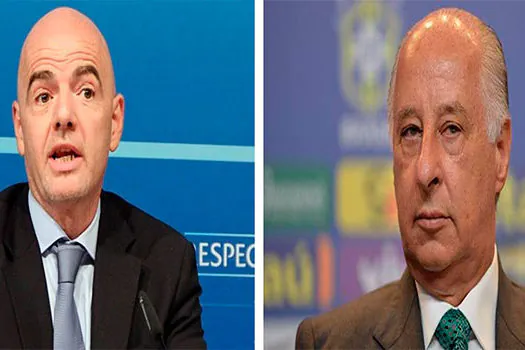 Presidente da CBF e da Fifa se encontrarão hoje