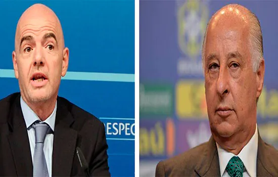 Presidente da CBF e da Fifa se encontrarão hoje