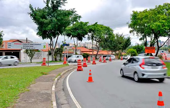 Santo André interdita alça de acesso para conclusão de obras do viaduto Adib Chammas