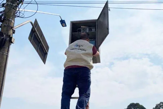 Em Diadema, Ipem-SP verifica radar na Avenida Corredor ABD