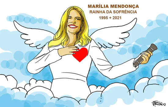 Marília Mendonça é homenageada por cartunistas brasileiros na exposição Marília Maravilha