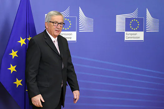 Juncker: acordo com Mercosul é forte sinal por comércio baseado em regras