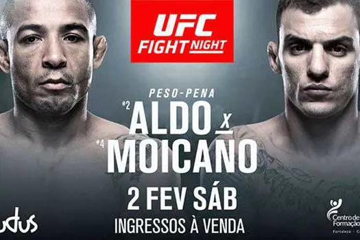 José Aldo e Renato Moicano fazem a segunda luta principal do UFC® Fortaleza