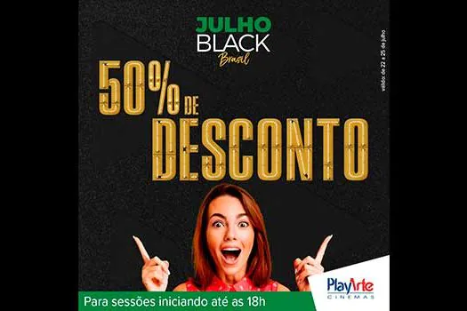 Julho Black Brasil no Shopping ABC tem descontos de até 70%