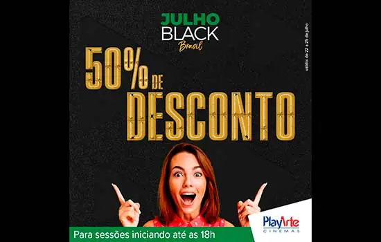 Julho Black Brasil no Shopping ABC tem descontos de até 70%