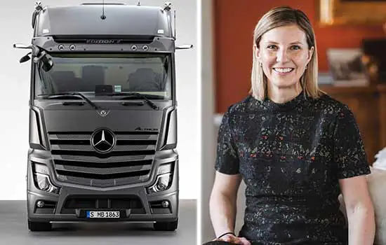 Karin Rådström assume a Mercedes-Benz Truck em 1 de fevereiro de 2021