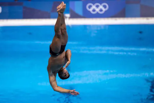 Kawan Pereira conquistou uma vaga na semifinal nos saltos ornamentais na Olimpíada