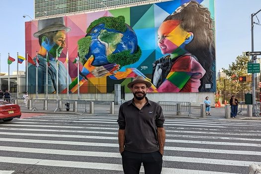 Michael Jackson ganha mural incrível do brasileiro Kobra em Nova York