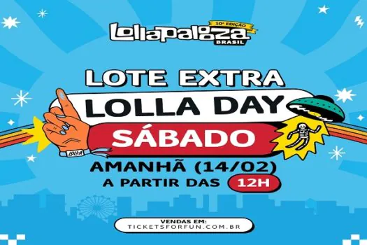 Lollapalooza Brasil abre lote extra de ingressos para sábado