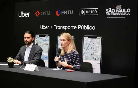 Governo de SP e Uber anunciam integração do transporte público ao aplicativo