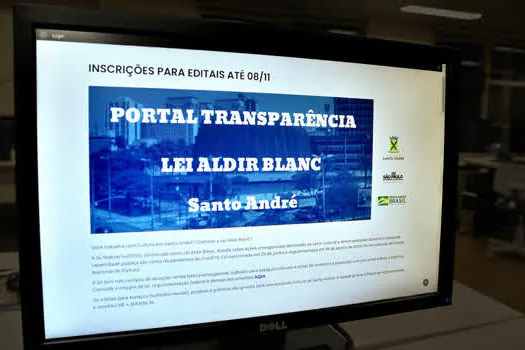 Inscrições para editais da Lei Aldir Blanc em Santo André vão até 8 de novembro