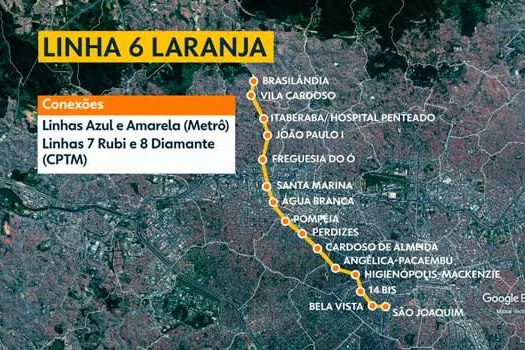 Estado de SP tem até 9 de fevereiro para apresentar cronograma da Linha 6-Laranja