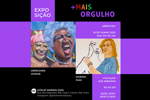 Pauta LGBTQIA+ é tema de exposição de arte em Ribeirão Preto