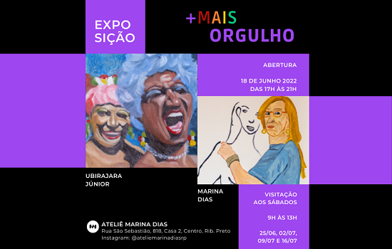 Pauta LGBTQIA+ é tema de exposição de arte em Ribeirão Preto