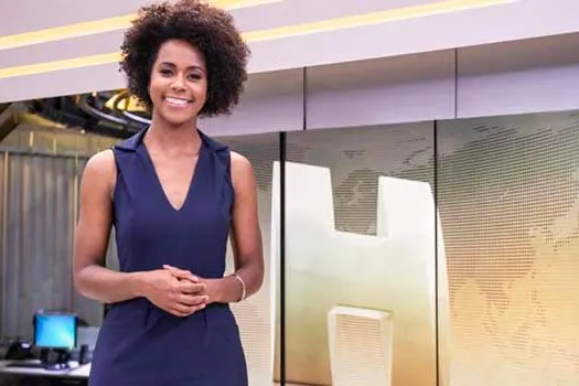 Maju Coutinho estreia na apresentação do ‘Jornal Hoje’ com novidades