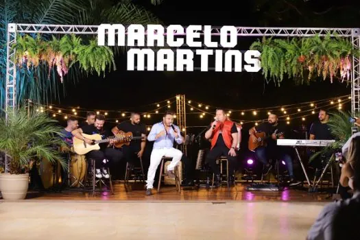 Marcelo Martins retorna à cena musical acompanhado de Marrone