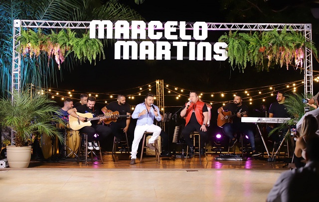 Marcelo Martins retorna à cena musical acompanhado de Marrone