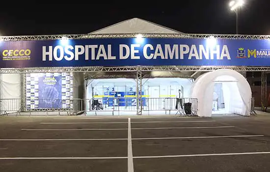 Mauá inaugura Hospital de Campanha