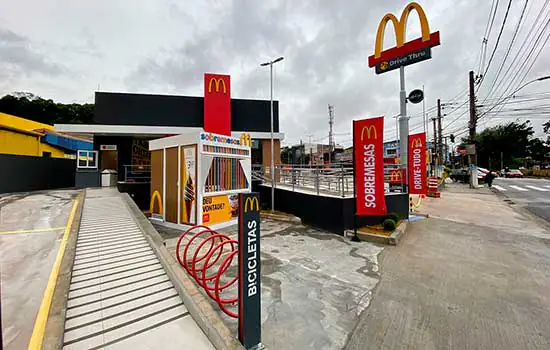 Santo André ganha nova unidade do McDonald’s em Utinga