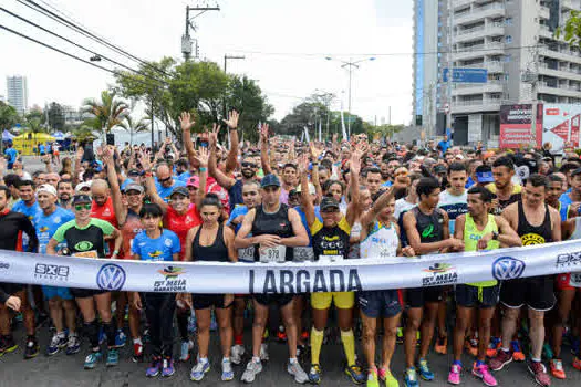 Confira as vias de São Bernardo bloqueadas neste domingo para a 17ª Meia Maratona