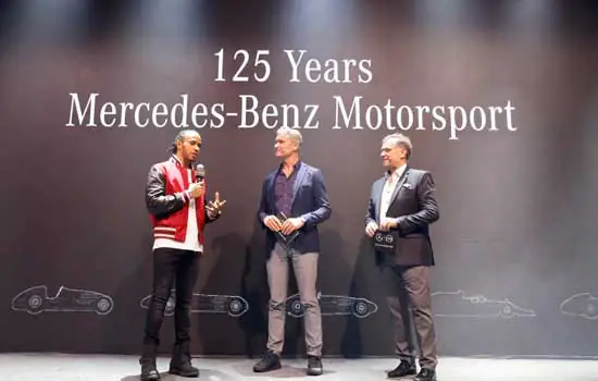 Netza produz festa Mercedes-Benz Motorsport Night com storytelling dos 125 anos da marca