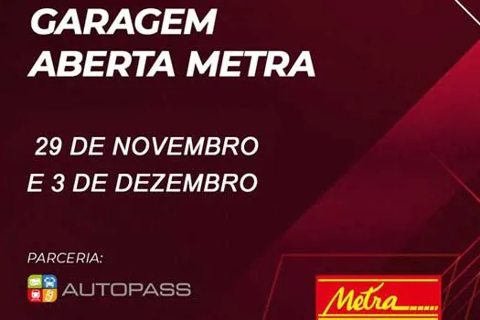 Metra promove ação “garagem aberta” para clientes e fãs