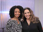 Daniela Mercury e Eva Wilma no Metrópolis deste domingo