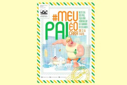 Sergio Filho ilustra campanha do Shopping Metrópole