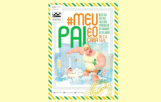 Sergio Filho ilustra campanha do Shopping Metrópole