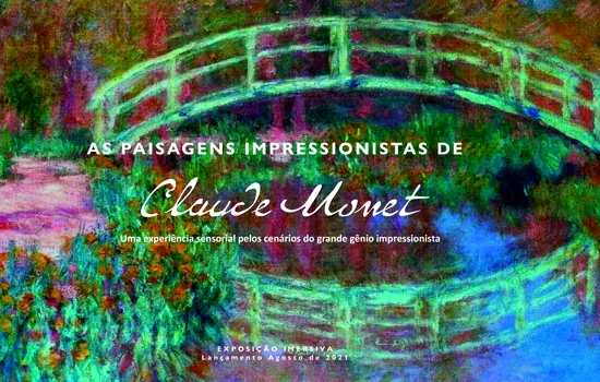 Exposição ‘Paisagens Impressionistas de Monet’ recria época