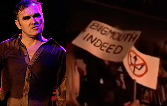 Morrissey expulsa fãs de show por criticarem partido de extrema-direita britânico