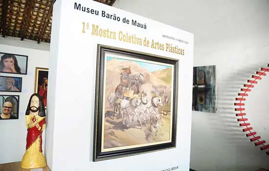 Museu Histórico Barão de Mauá expõe obras de artistas da região