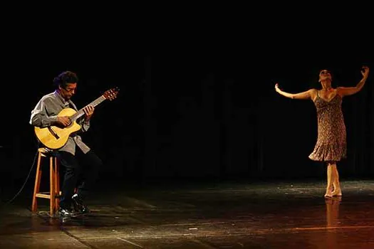 Espetáculo O Músico e a Bailarina é destaque cultural.