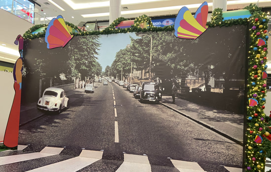 Os Beatles inspiram decoração de Natal inédita no Brasil