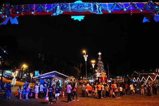 Música e entrega de prêmios marcam o encerramento do Natal Iluminado