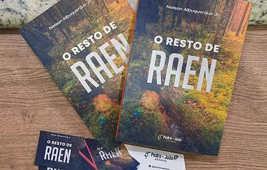 Jornalista de São Caetano lança o romance de ficção ‘O resto de Raen’