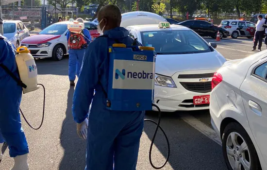 Neobrax faz ação contra Covid-19 no Aeroporto de Congonhas