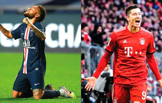 Neymar x Lewandowski. Quem leva a melhor no domingo?