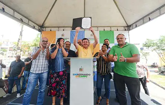 Prefeito Orlando Morando autoriza nova Praça-Parque no Jardim Calux