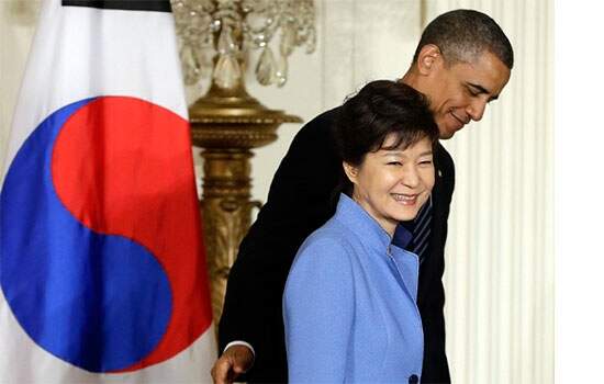 Barak Obama e Park Geun-hye
