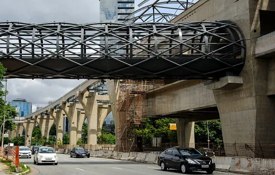 Marginal Pinheiros terá trecho bloqueado para obras da Linha 17-Ouro